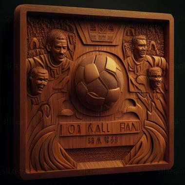 3D model FIFA Road to World Cup 98 game (STL)